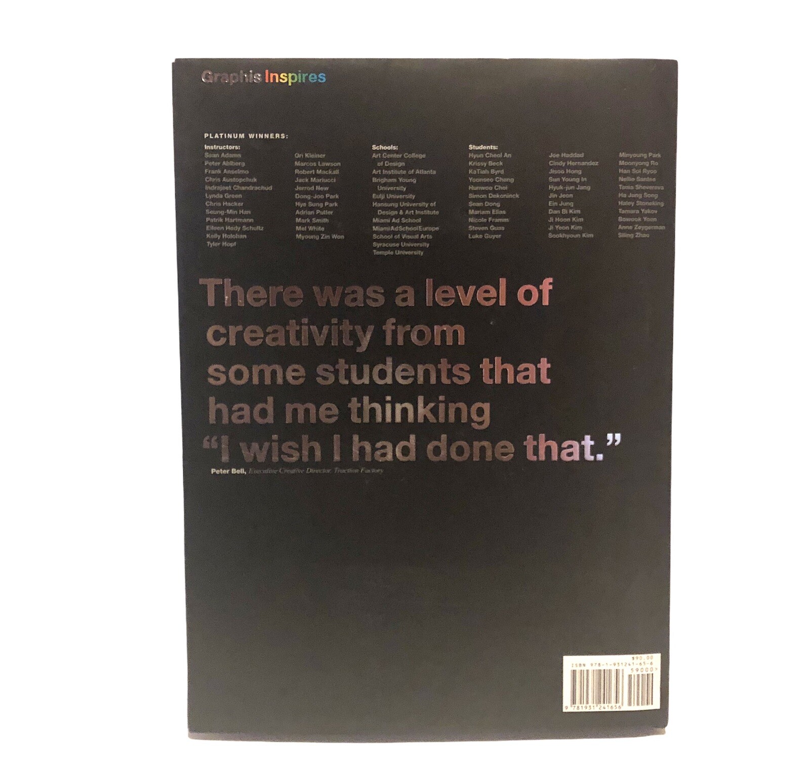Graphis New Talent Annual 2018 Hardcover B. Martin Pedersen Art Design Film Book