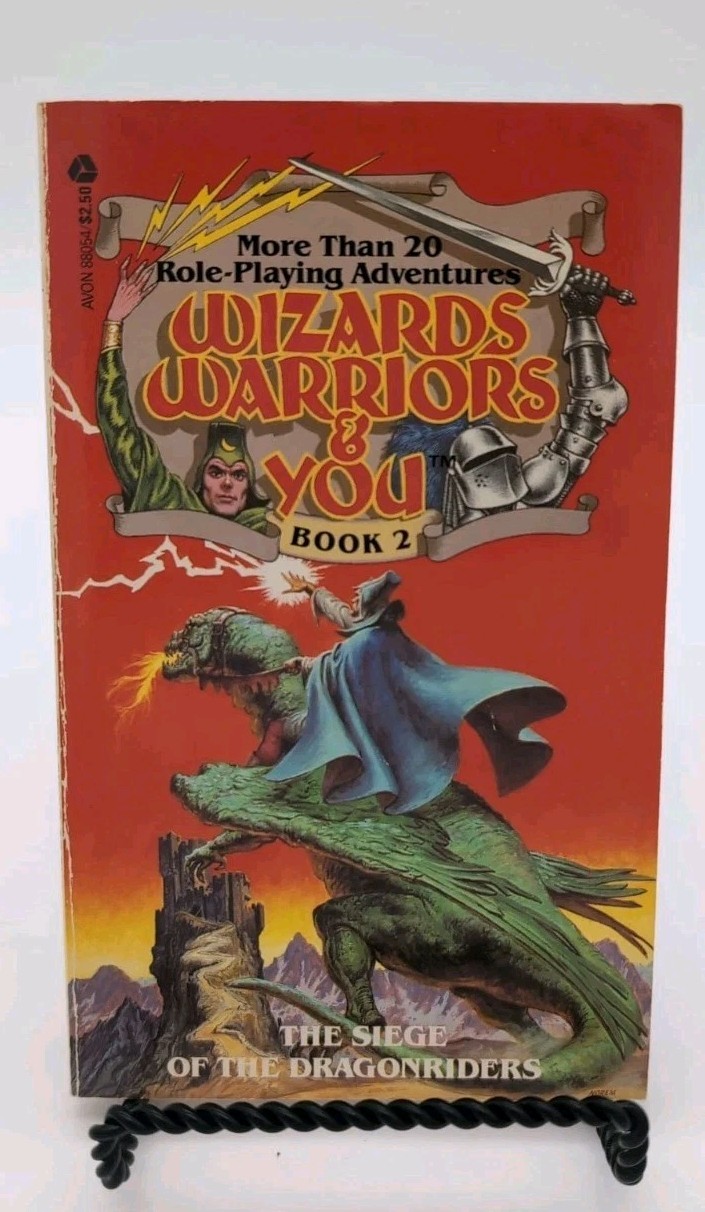Wizards Warriors & You #2 The Siege of the Dragonriders – 1st Printing 1984