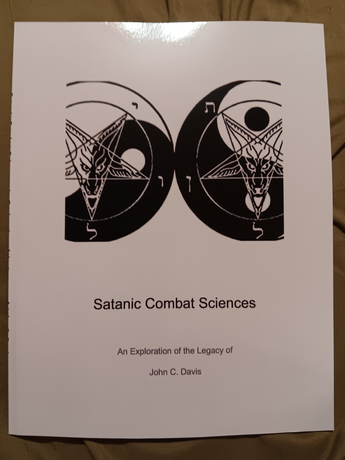 Satanic Combat Sciences Paperback Satanism Church Of Satan rebellion essays cos