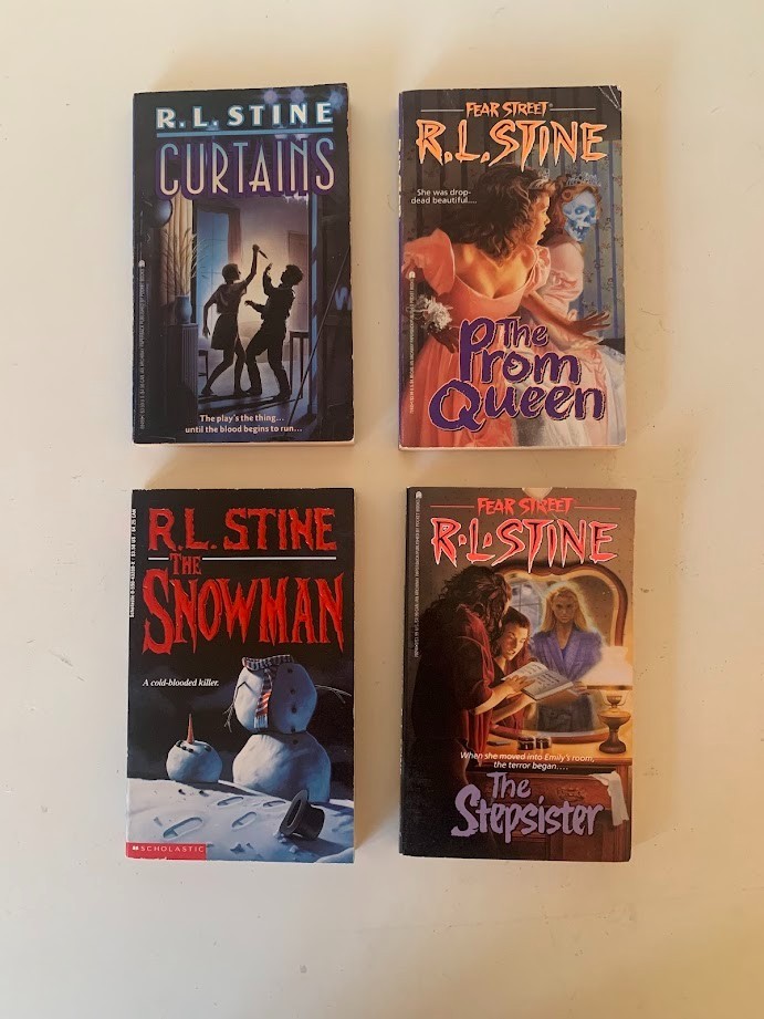 R.L. Stine Fear Street Lot Of 4 Teen Horror Books Vintage 90’s Collectibles