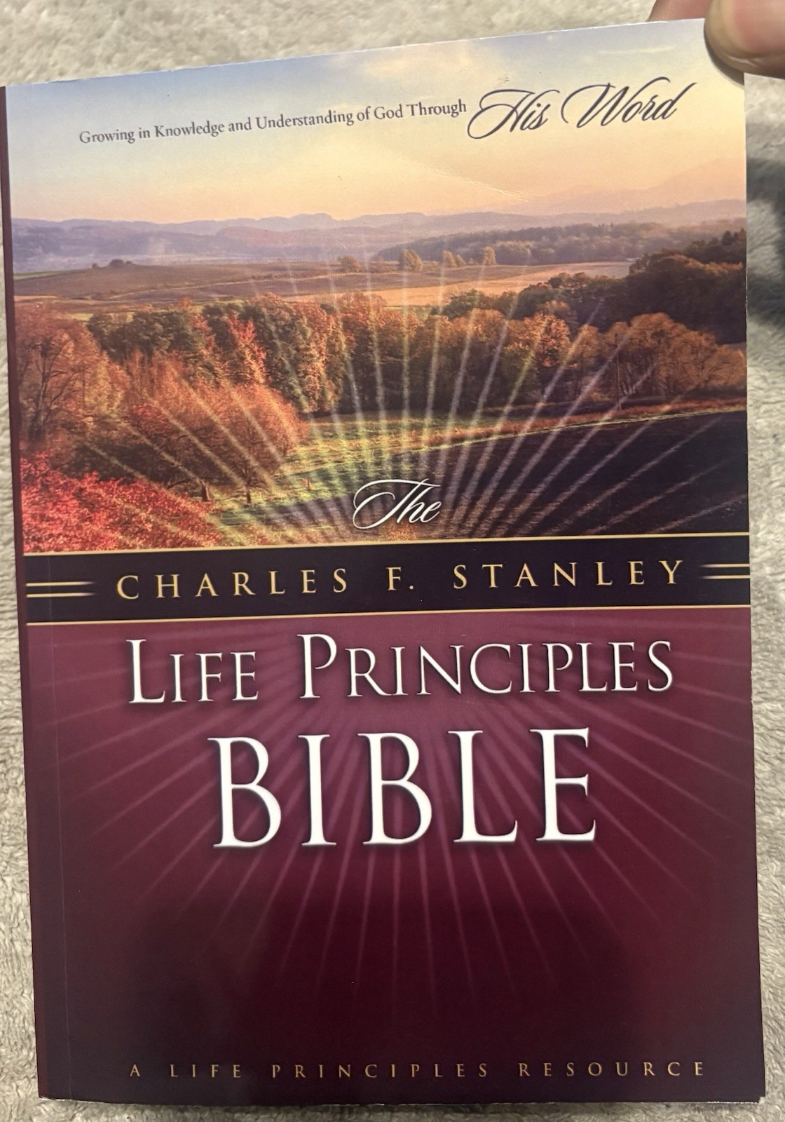Charles F. Stanley Life Principles Bible (2009) Paperback