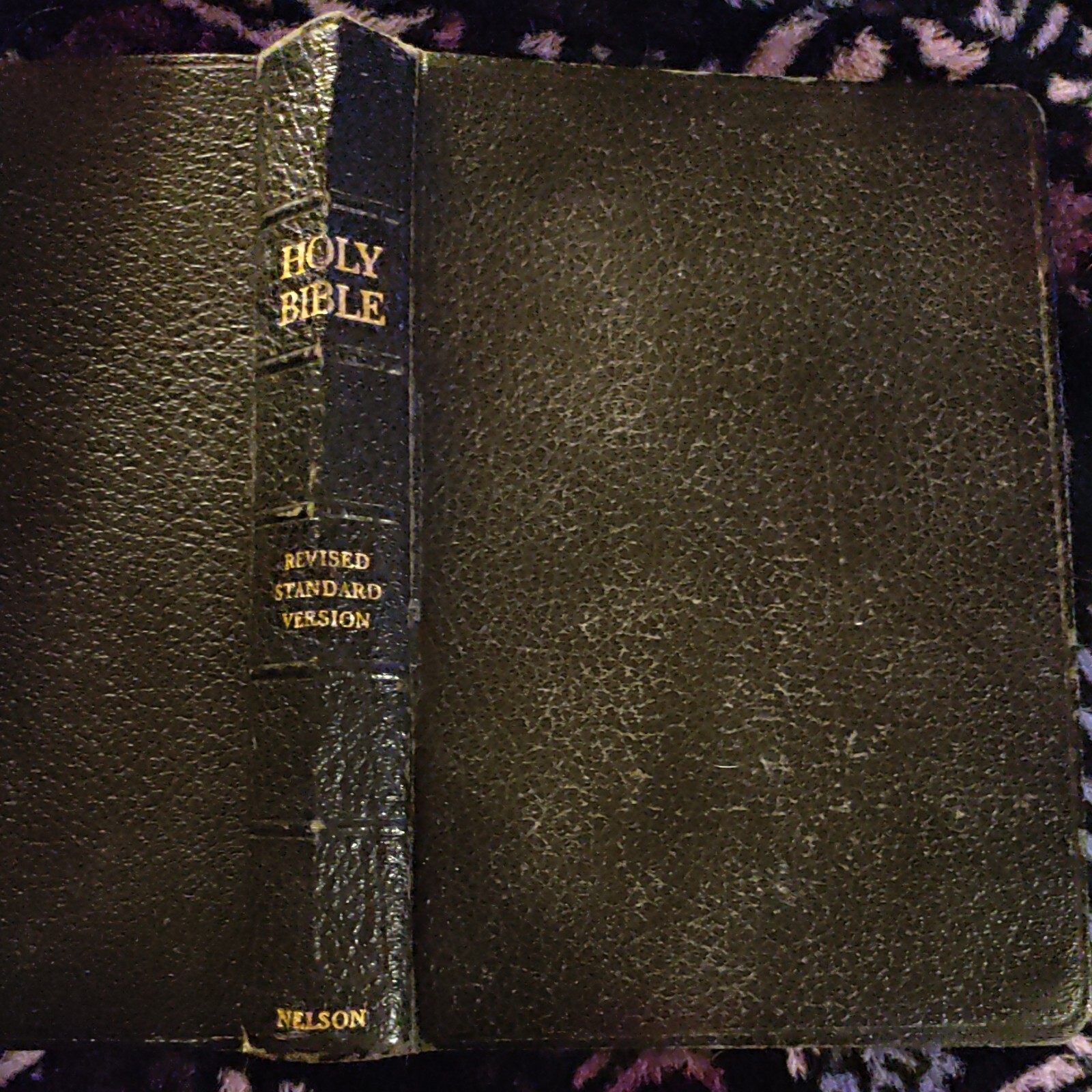 ⭐1952 Holy Bible Revised Standard Version RSV Nelson Faux Leather⭐
