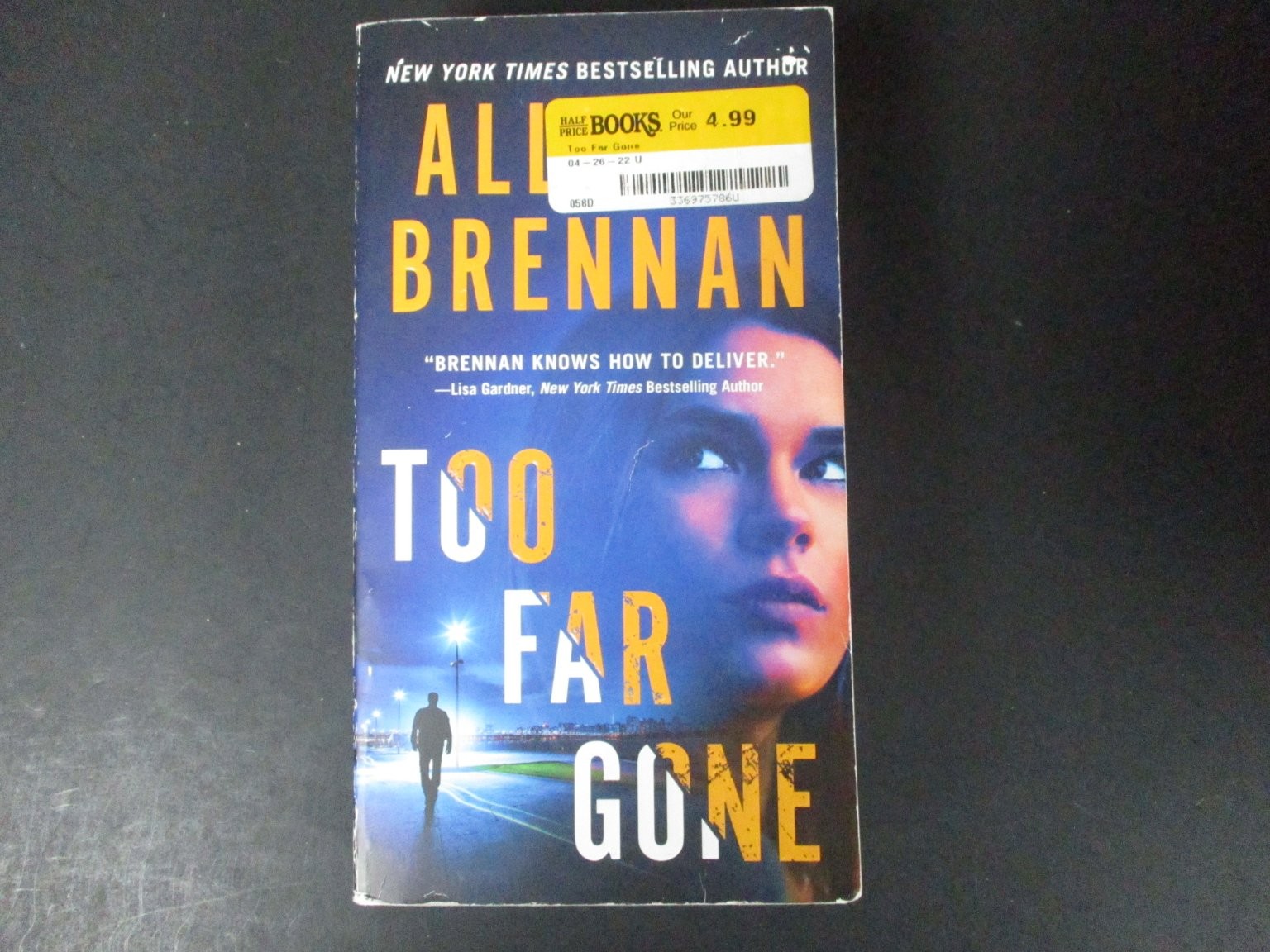 Too Far Gone Allison Brennan 2018 Lucy Kincaid Thriller St. Martin’s Paperbacks