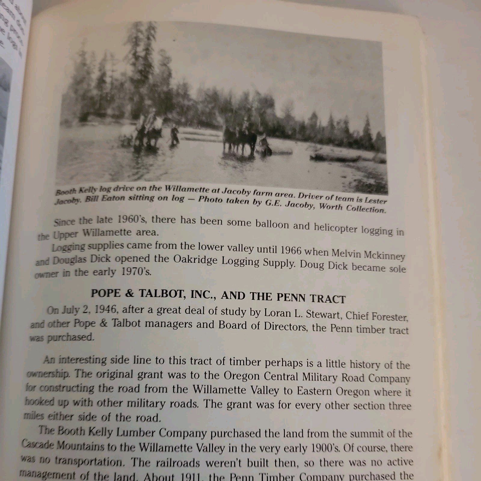 EARLY DAYS ON THE UPPER WILLAMETTE By Worth *Good Condition* -Genealogy Resource