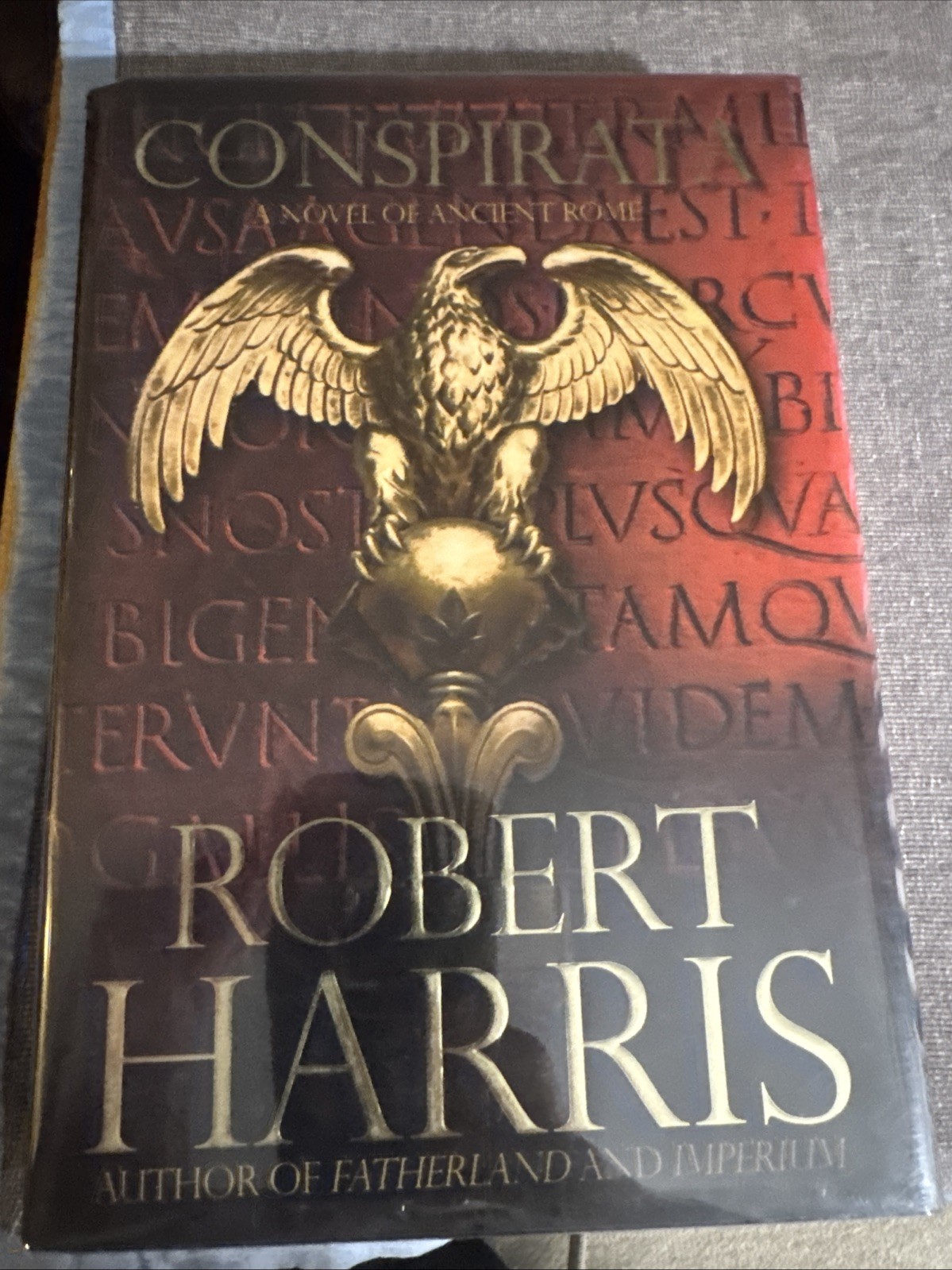 Conspirata: A Novel of Ancient Rome by Robert Harris (2010, Hardcover) – Signed