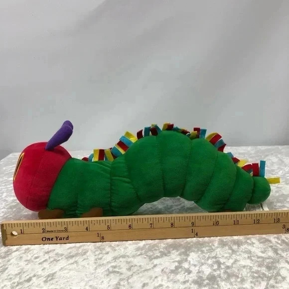 Eric Carle Push Button Sound Board Book Collectors Set w/ 13.5 inch Caterpillar