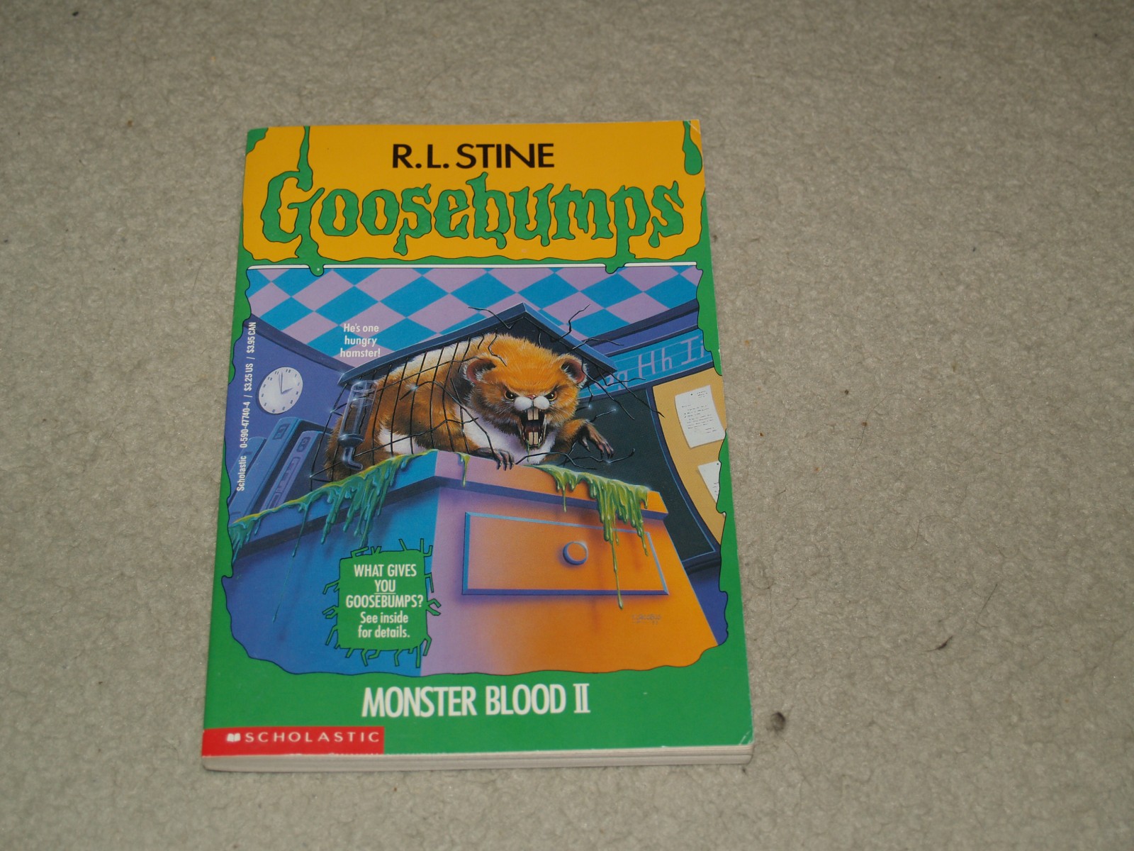 Goosebumps #18 Monster Blood II by R.L. Stine true 1st print Paperback 1994 PB
