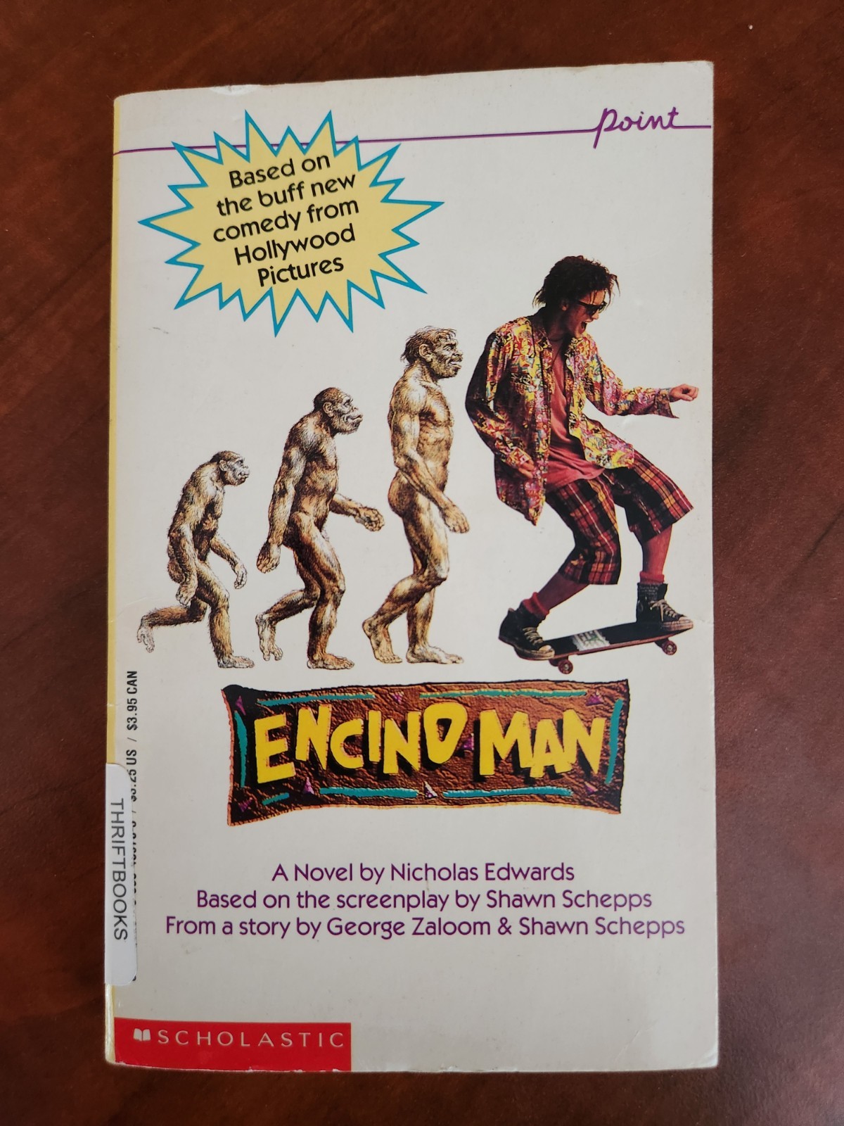 Encino Man – Paperback, by Edwards Nicholas Based on the movie