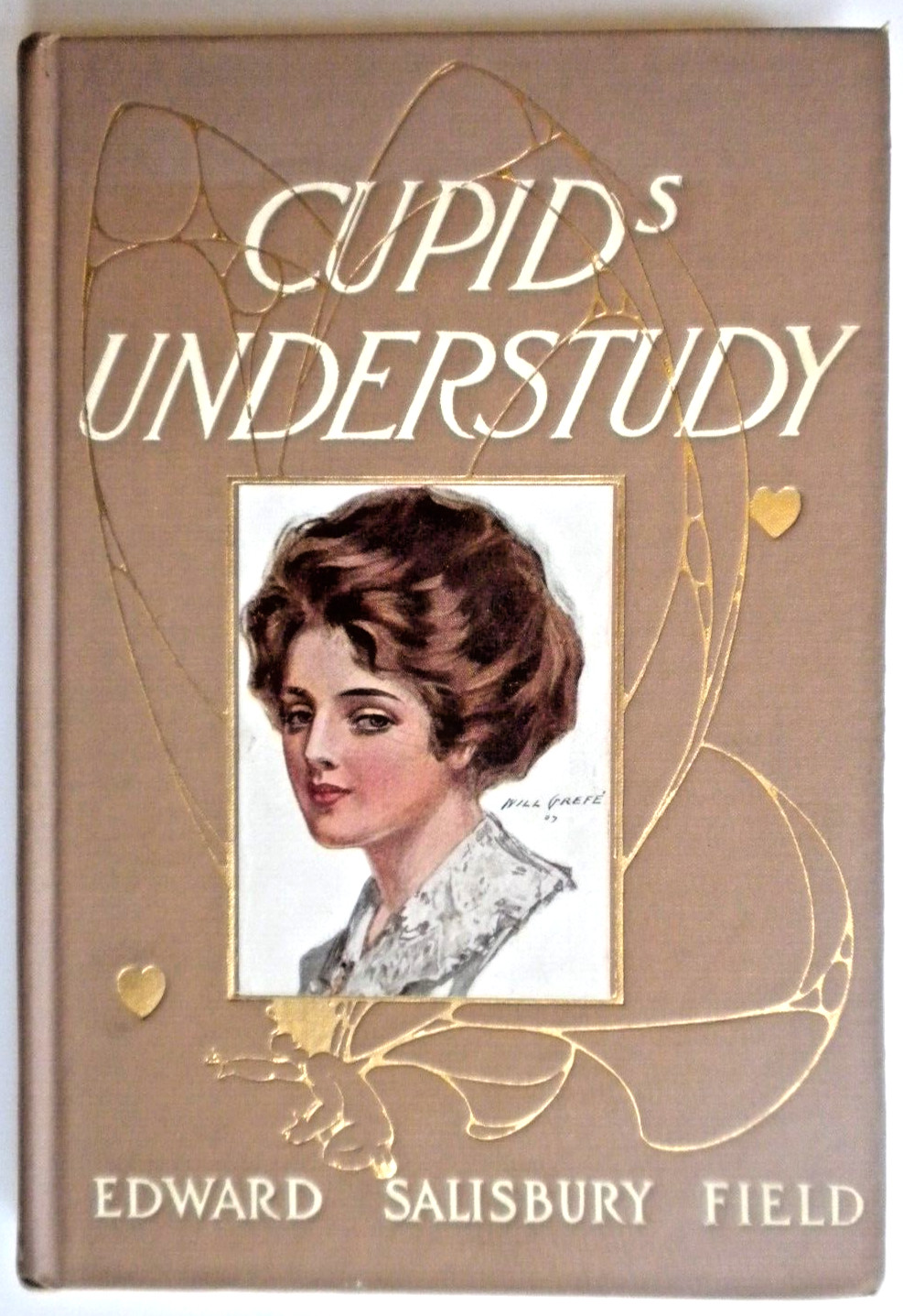 FINE BINDING Edward Field CUPID’S UNDERSTUDY Illustrated Victorian Morals 1909