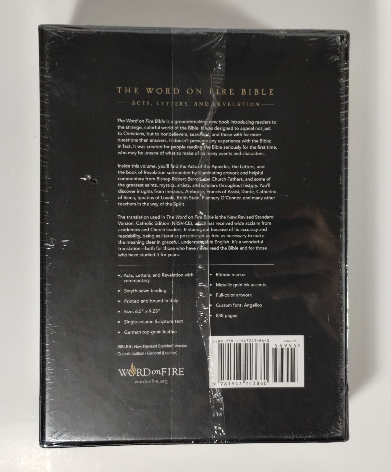 Word on Fire Bible (Volume 2) : Acts, Letters and Revelation by Robert Barron