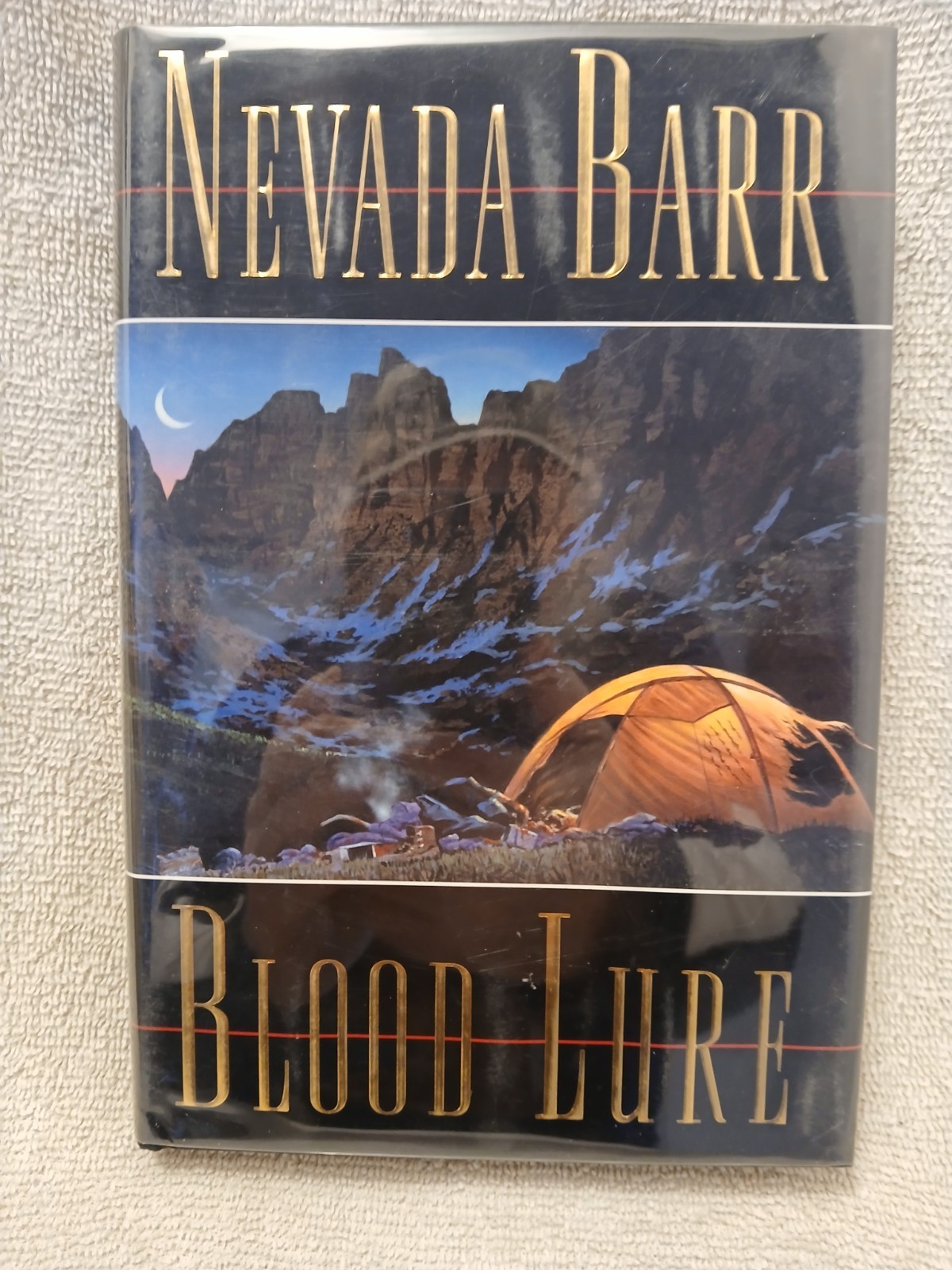 BLOOD LURE by Nevada Barr SIGNED HC w/DJ