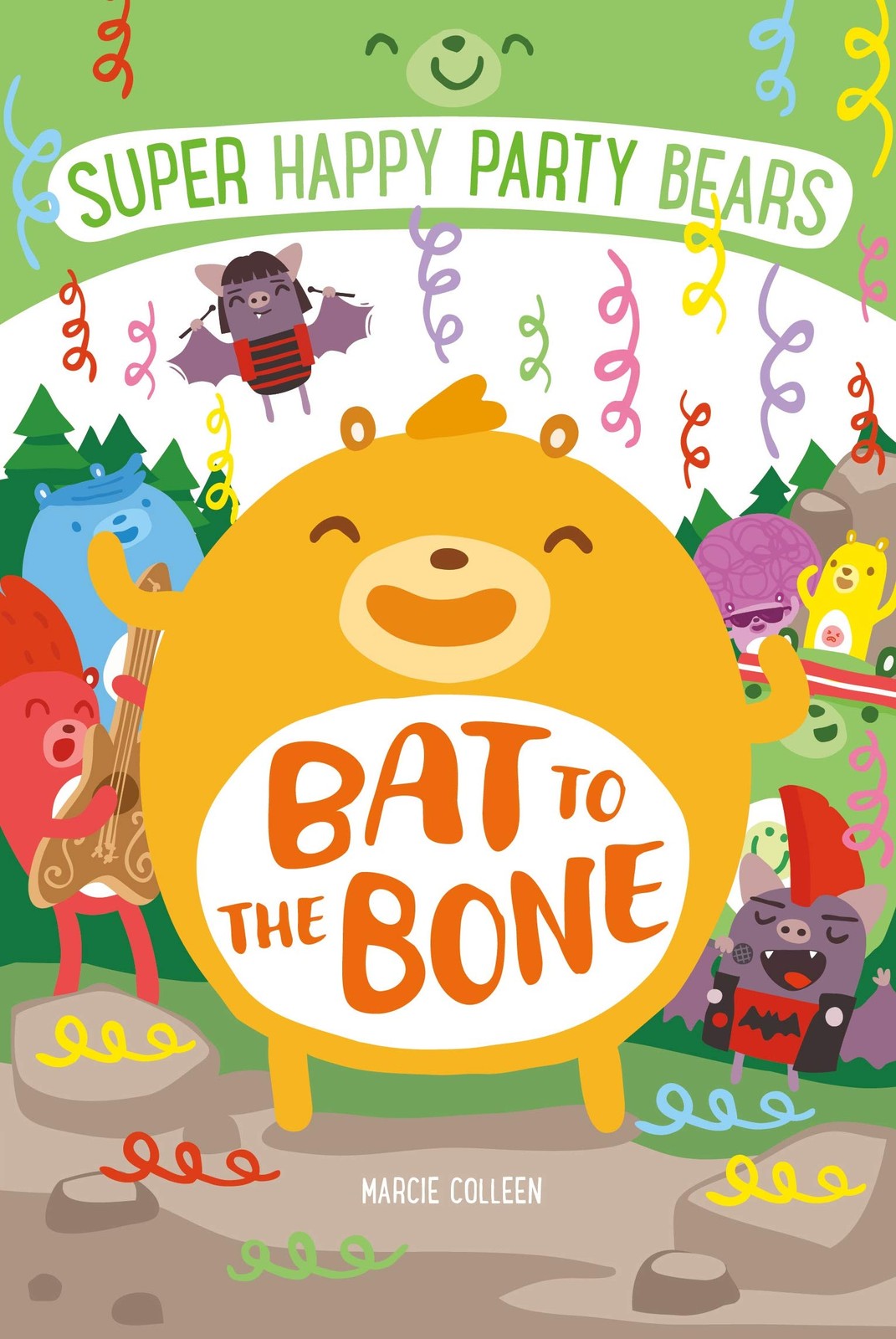 Super Happy Party Bears: Bat to the Bone – paperback Colleen, Marcie|James, …