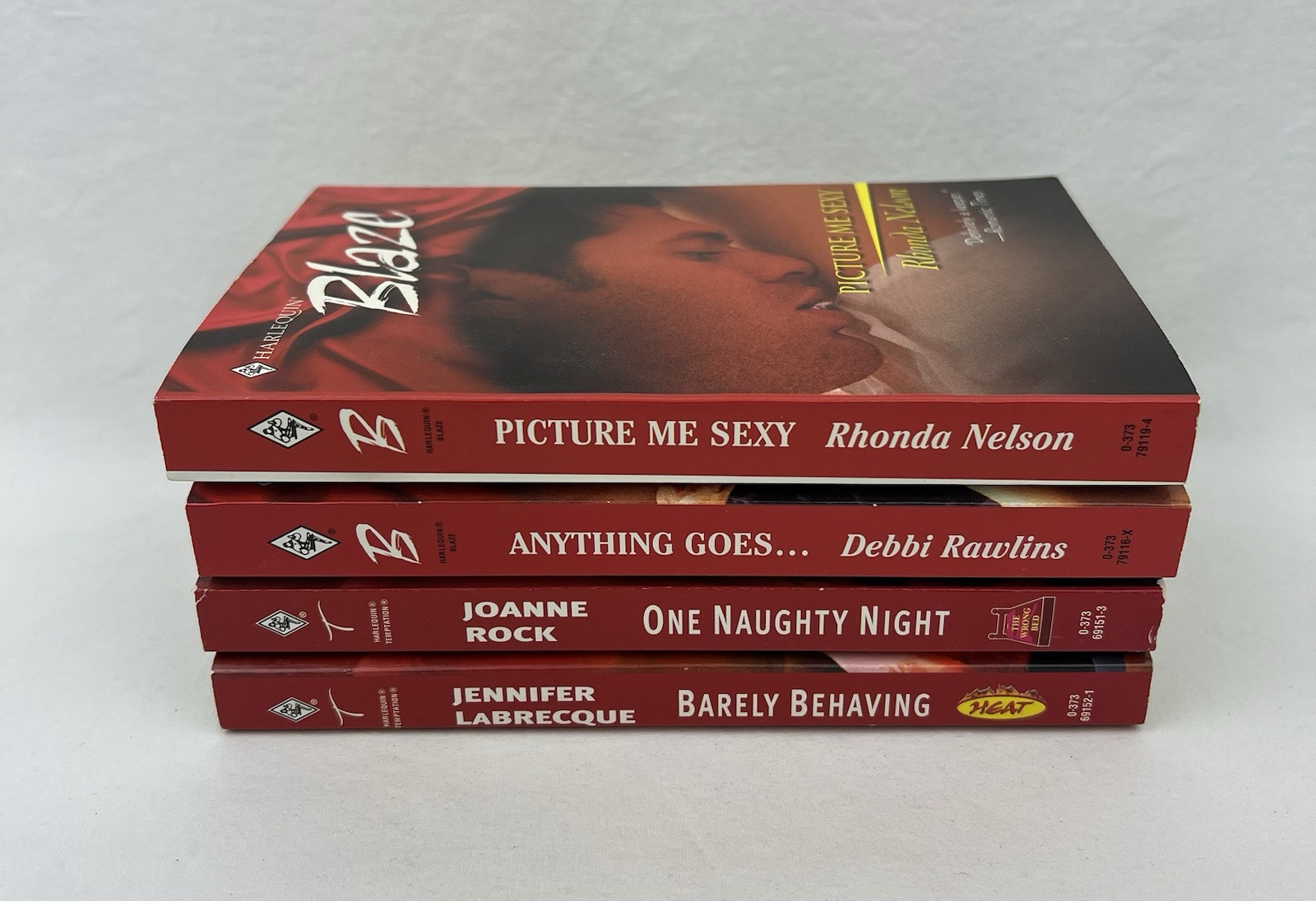 Harlequin Blaze Temptation Red Hot Reads PB Books Lot Of 4 2003