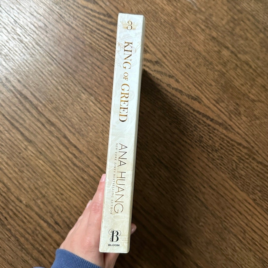 Barnes & Noble Exclusive Edition King Of Greed By Ana Huang Paperback