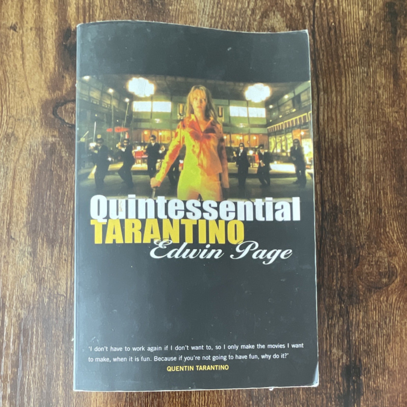 Quintessential Tarantino Paperback Film Biography – Quentin Tarantino