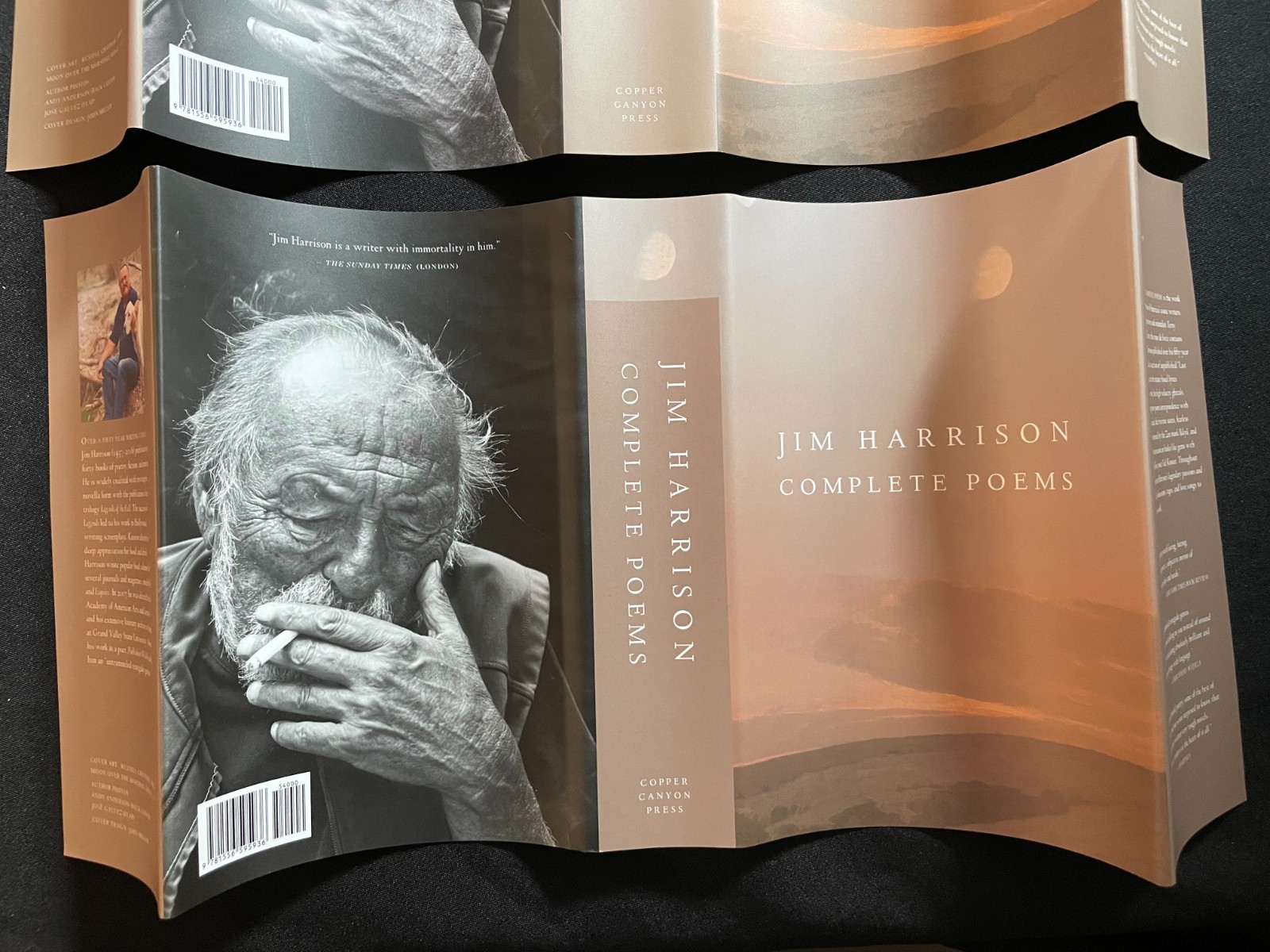 RARE “Jim Harrison: Complete Poems” (Hardcover) Errant DJ, Copper Canyon 2021