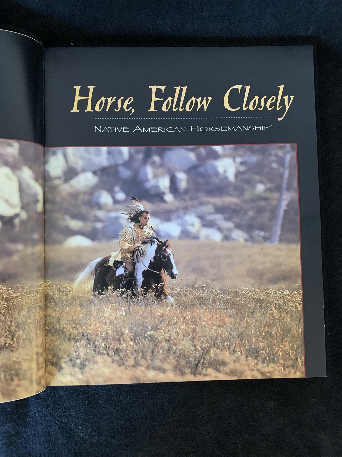 Signed 1st edition! Horse, Follow Closely by Gawani Pony Boy 2003 HCDJ Very good
