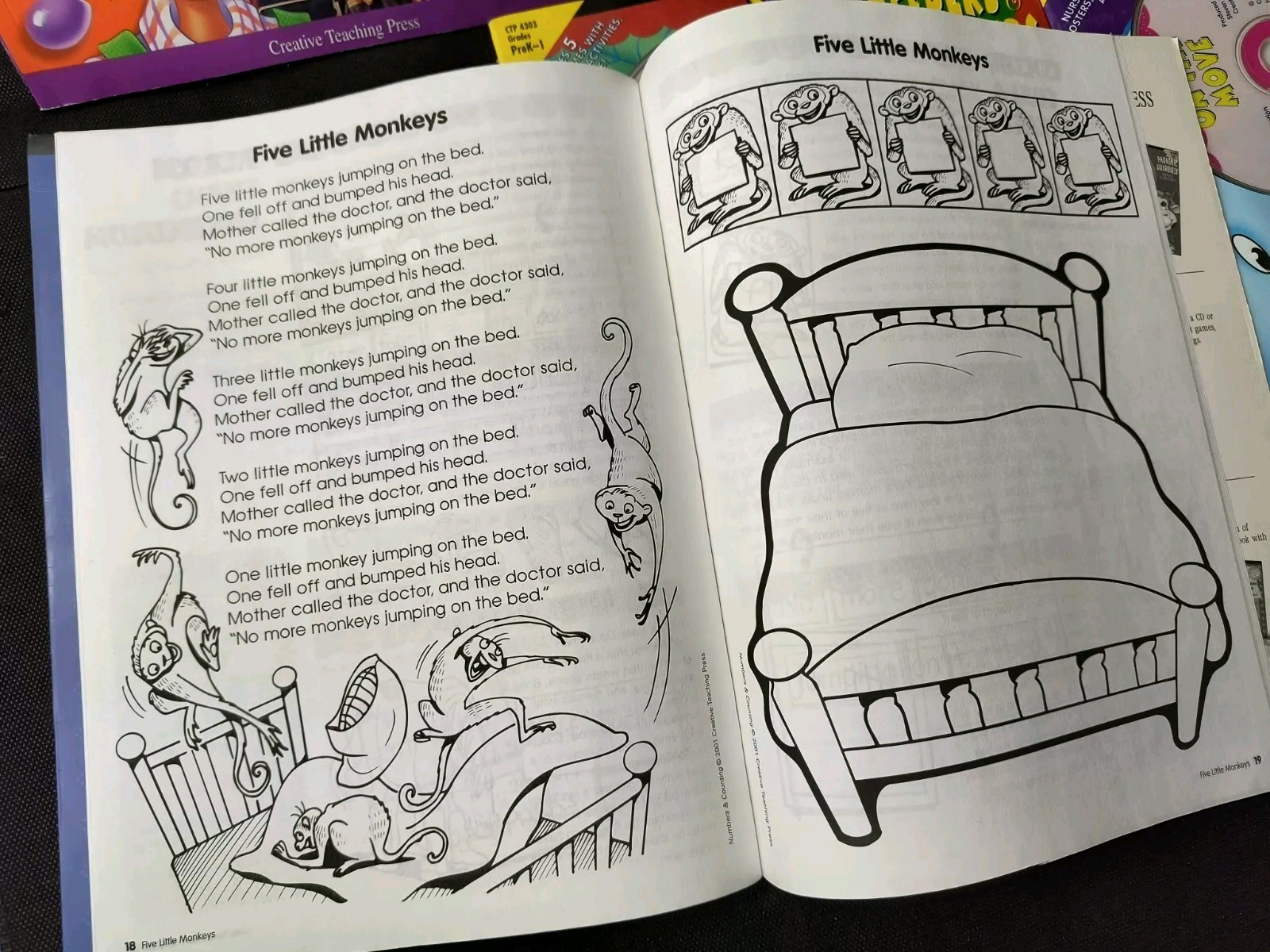 Creative Teaching Press Grades Pre k & 1 Homeschool Books & Cds Numbers & Count