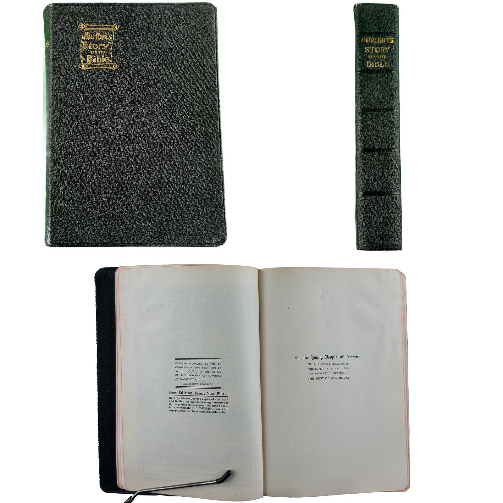 1928 Hurlbut’s Story of the Bible Illustrated Hardcover Jesse Lyman Hurlbut