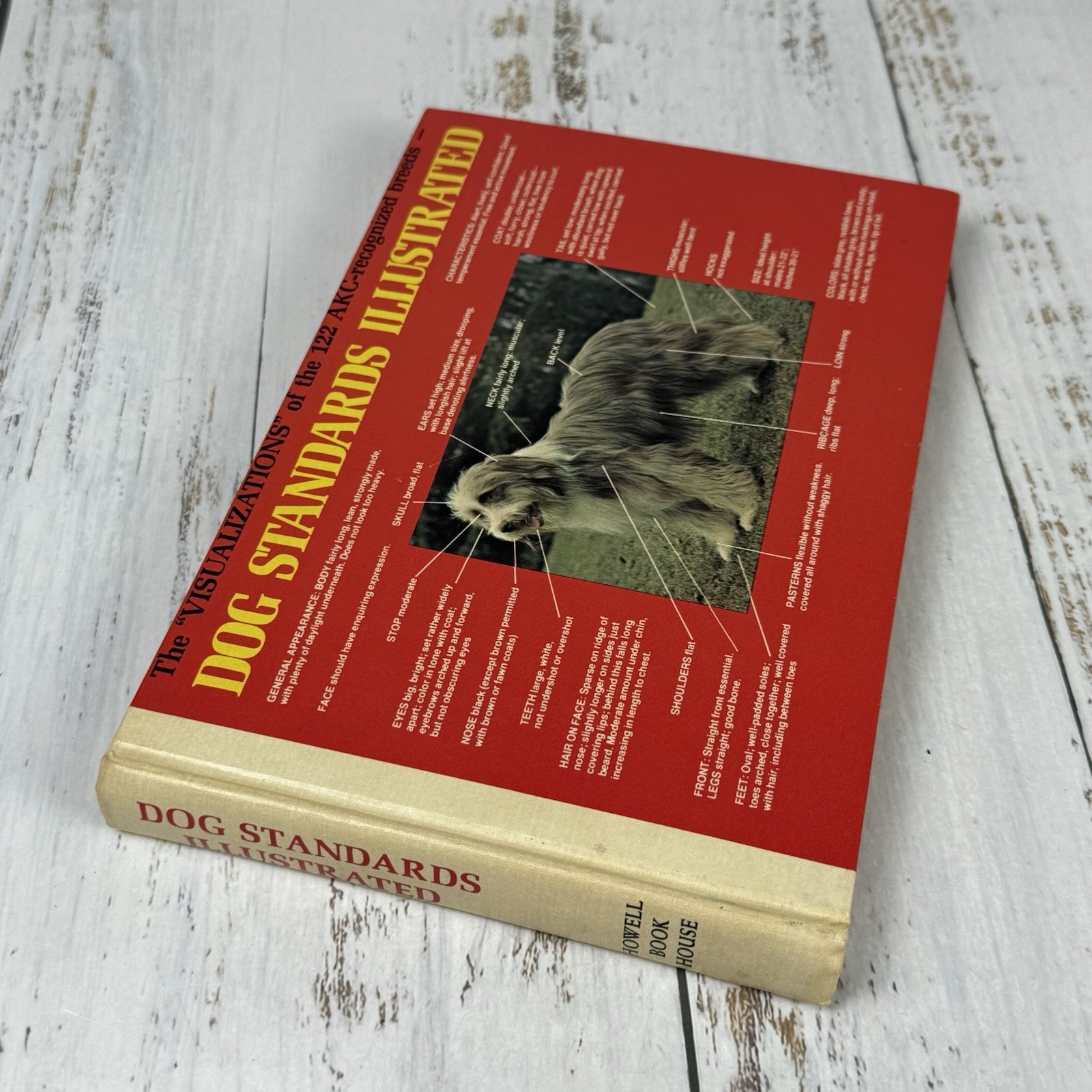 DOGS STANDARDS ILLUSTRATED Visualizations of AKC Recognized Breeds 1977 HB Book