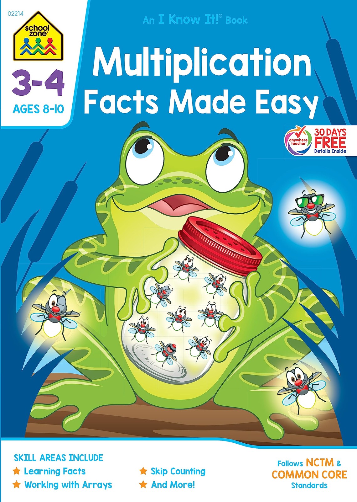 School Zone Multiplication Facts Made Easy Workbook: 64 Pages, 3rd Grade, 4t…