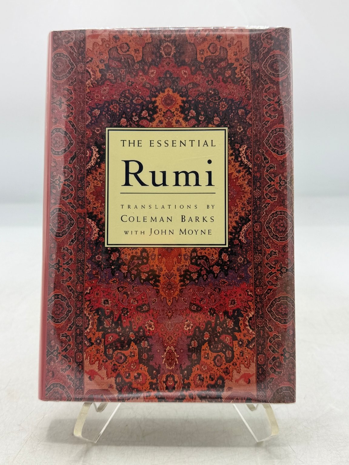 The Essential Rumi Coleman Barks 1997 Poetry Sufi Castle Books Translations