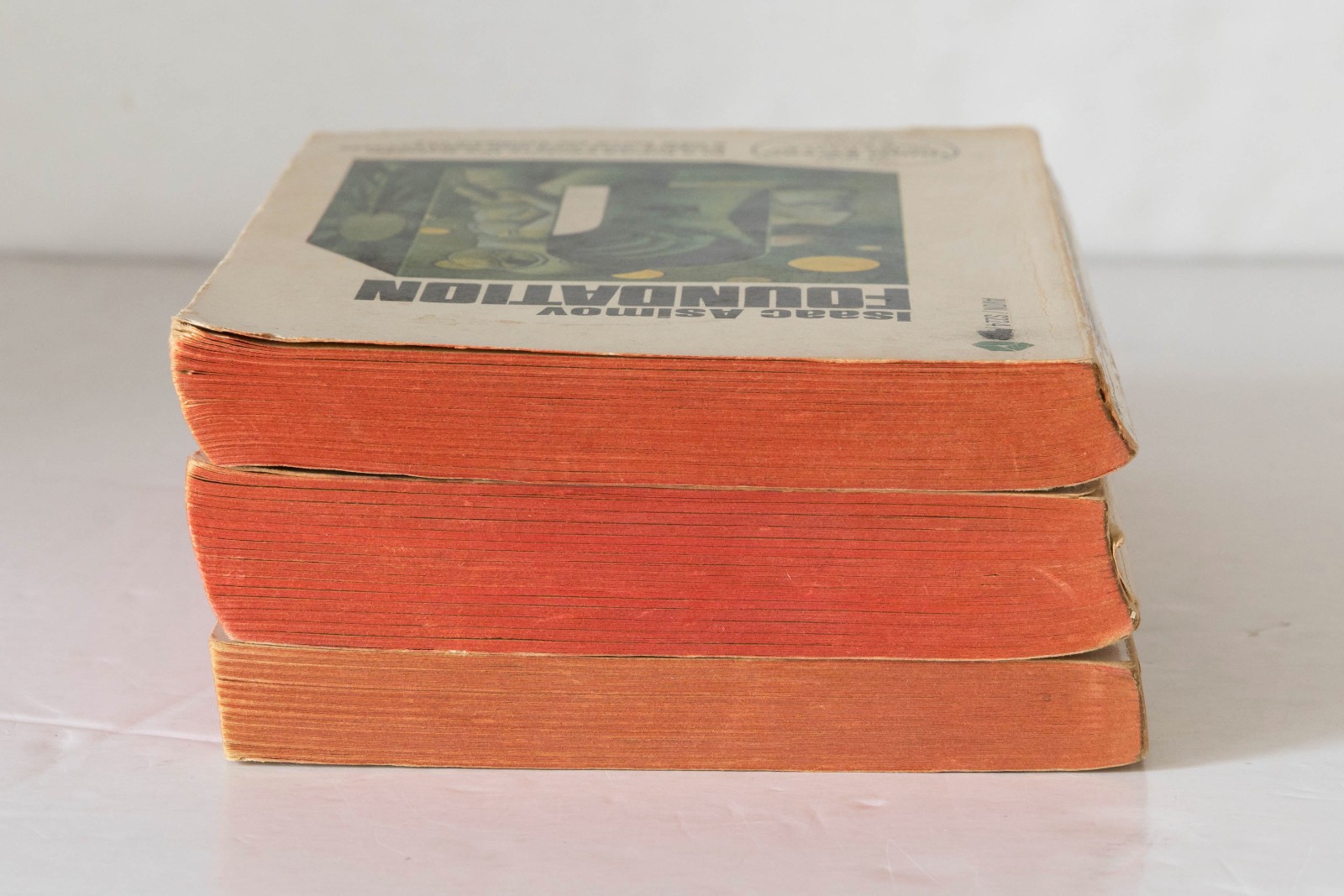 Isaac Asimov FOUNDATION TRILOGY Complete Series Lot of 3 (#1-3) Set AVON Books