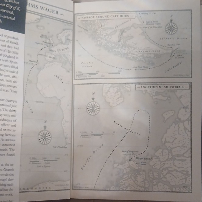 David Grann The Wager: Shipwreck, Mutiny and Murder (2023 Hardcover) Illus