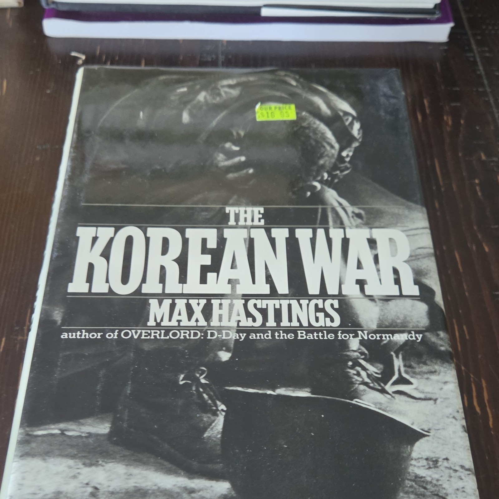 Max Hastings The Korean War HC 1987 Simon & Schuster Dust Jacket Index