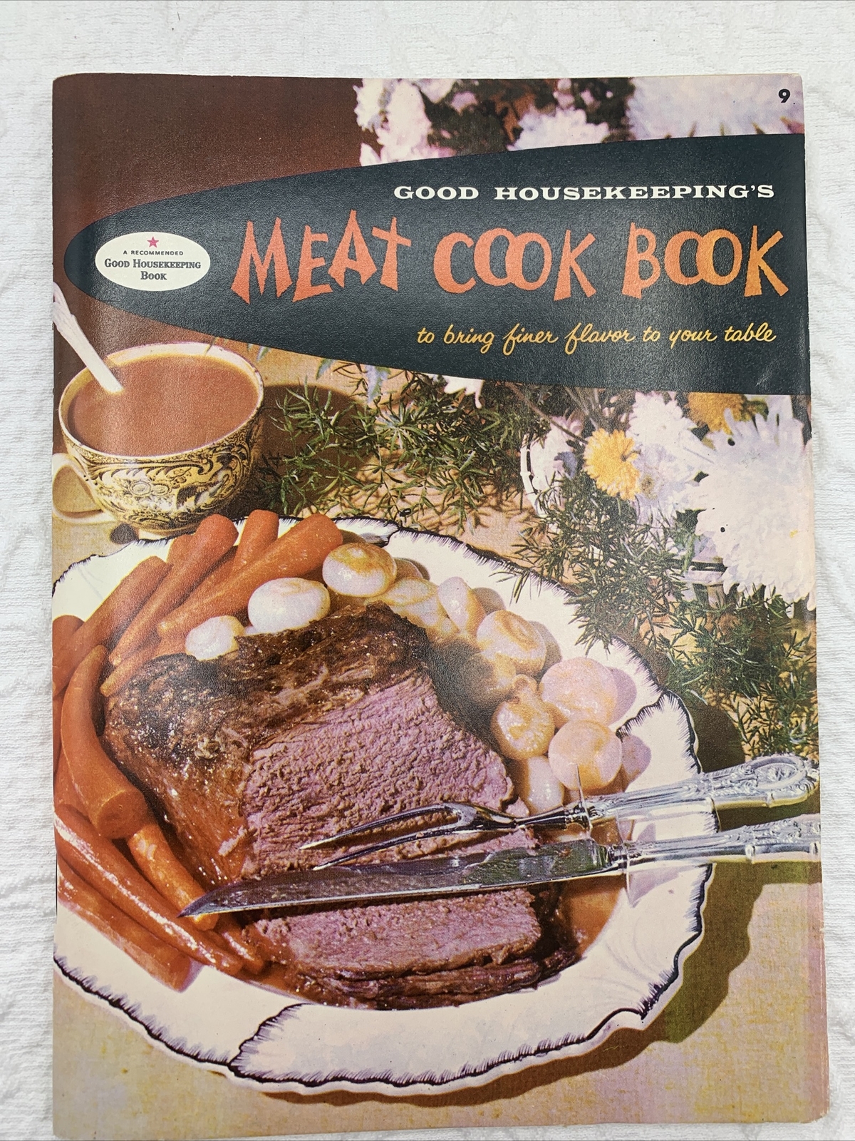 VINTAGE MEAT COOK BOOK 1958 Good Housekeeping Cook Book 68 Pages BOOKLET***