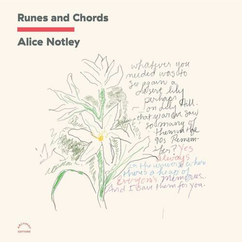 Runes and Chords by Alice Notley (paperback)
