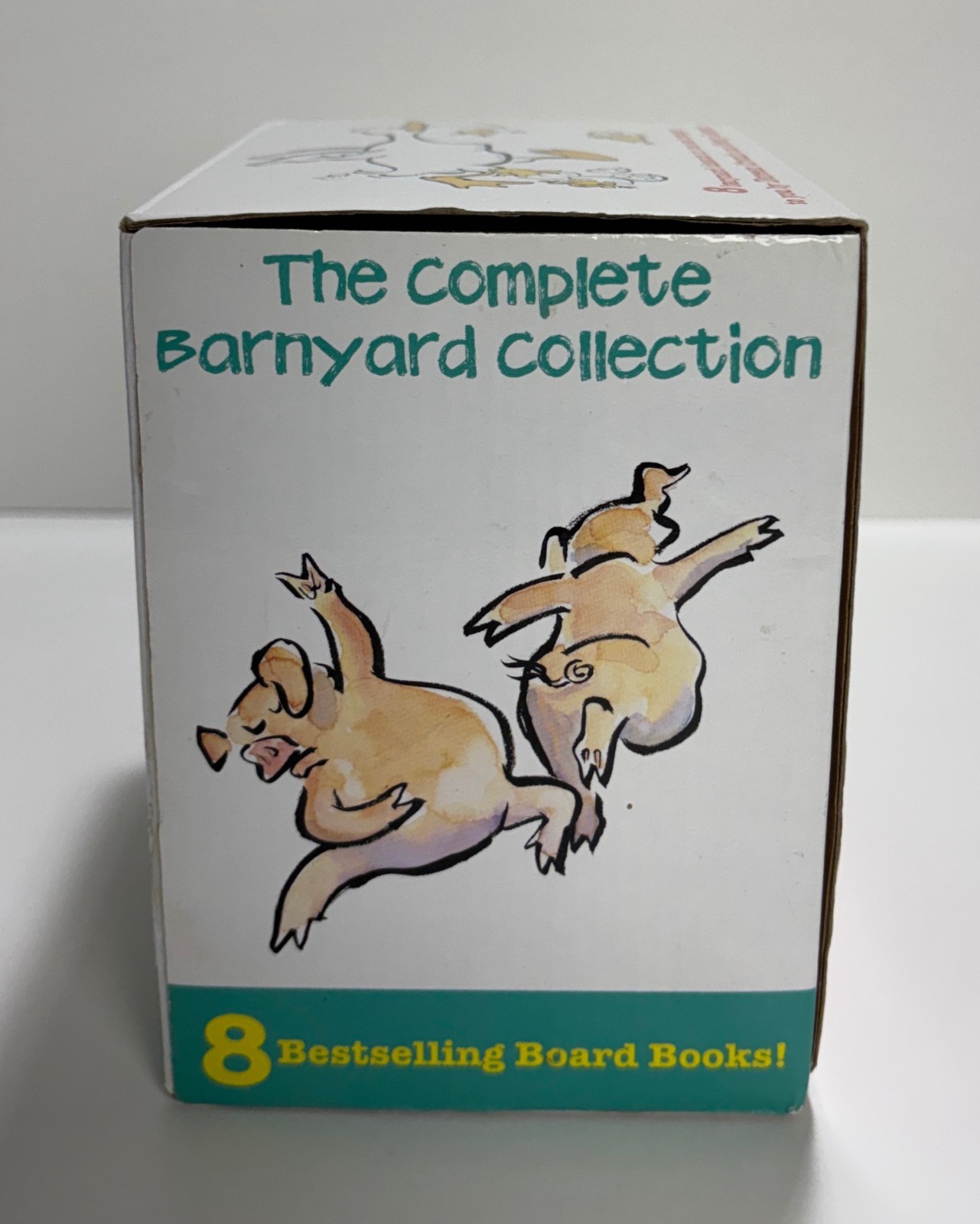 The Complete Barnyard Collection 8 Boxed Board Books Little Simon Edition 2012