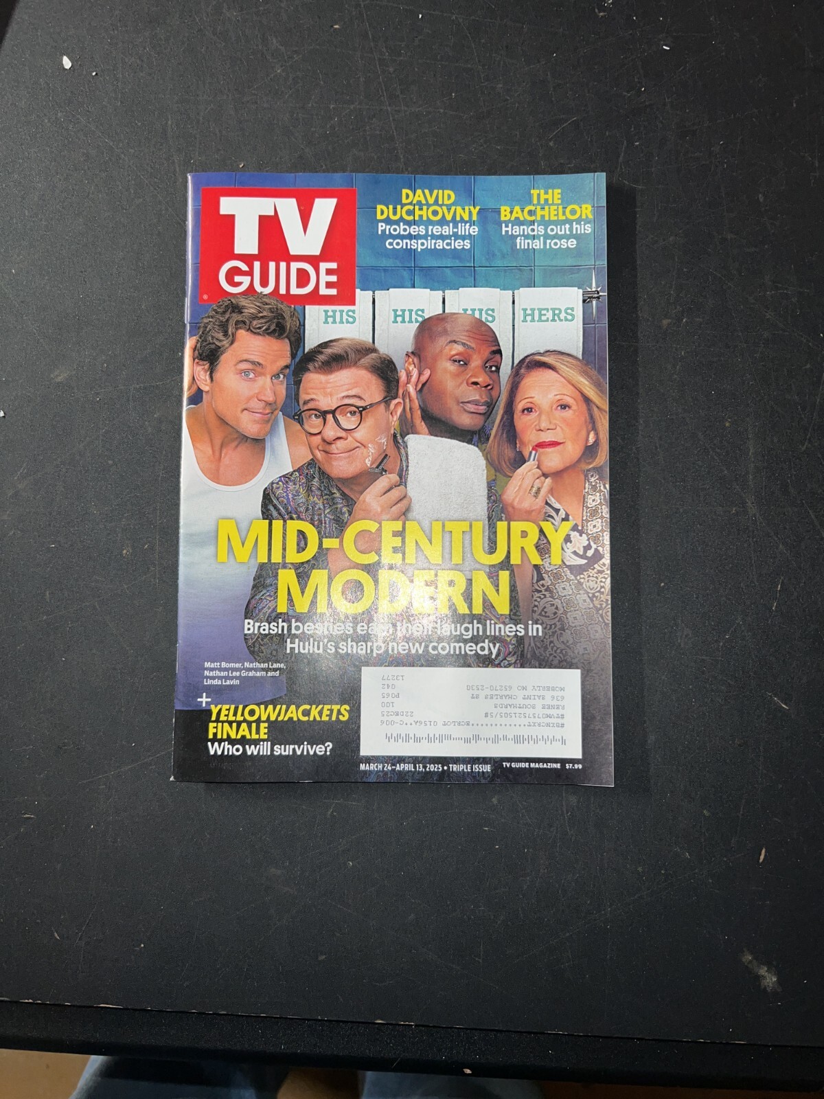 TV Guide Magazine March 24 2025 Mid-Century Modern / Bosch: Legendary Cover