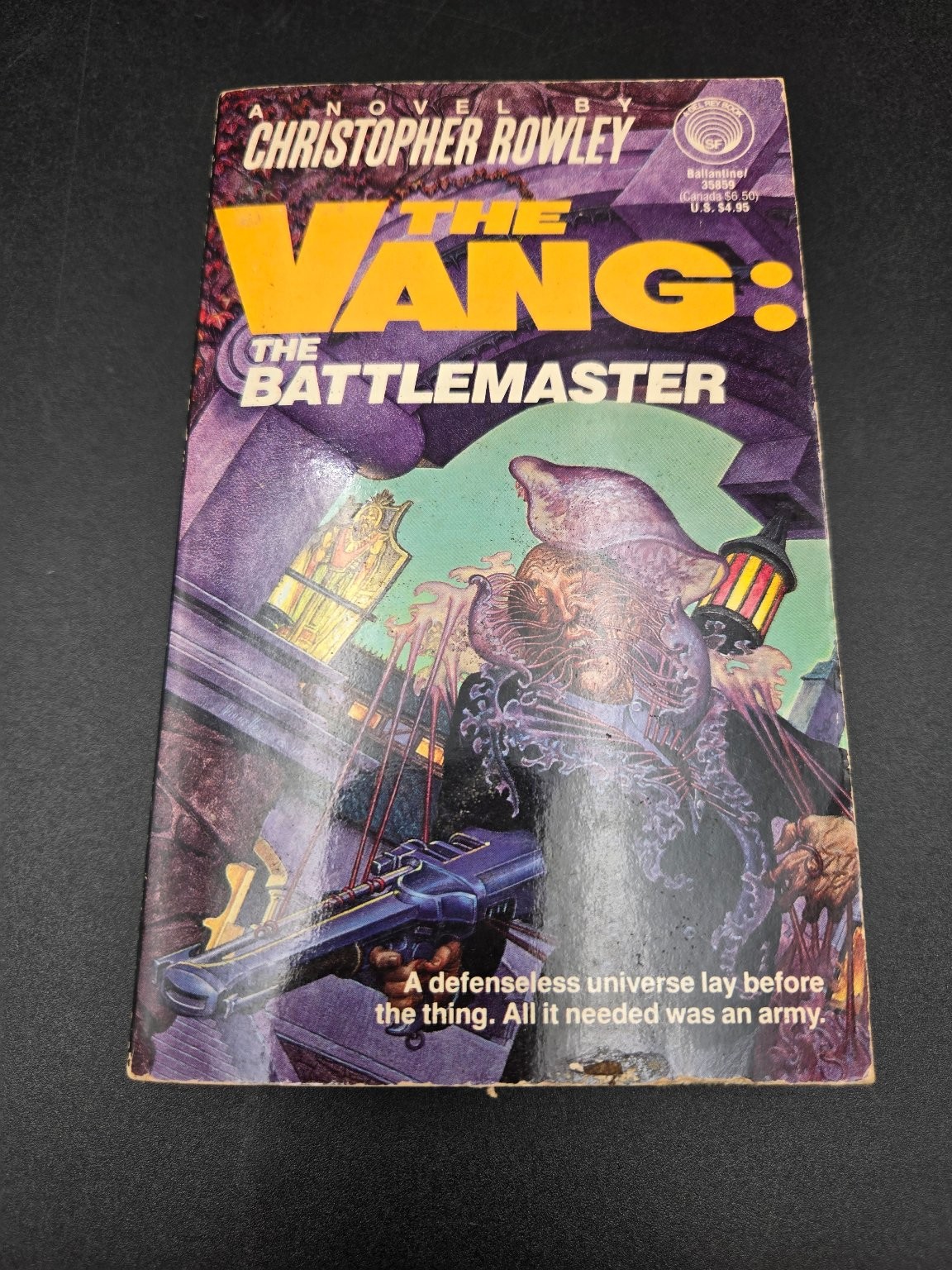 The Vang The Battlemaster Christopher Rowley Del Rey Books SciFi Paperback 1990