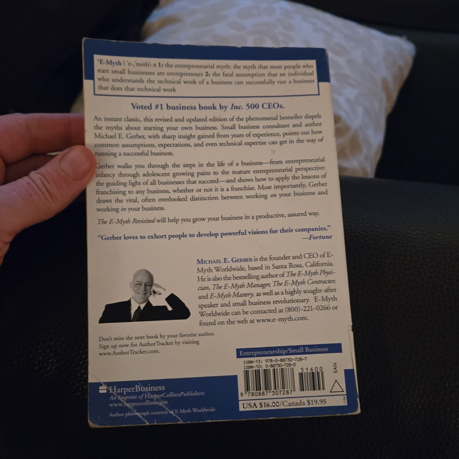 Michael E. Gerber The E-Myth & magic of thinking bug David Schwartz PhD 2 books