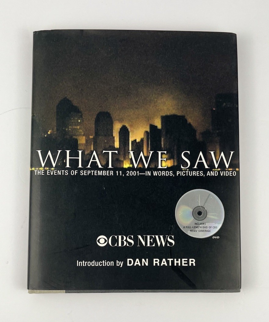 What We Saw The Events of September 11 2001 DVD Sealed Hardcover Very Good