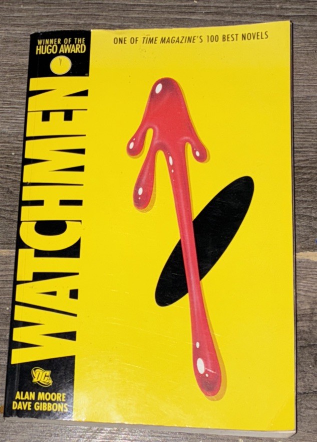 Watchmen Paperback Alan Moore Dave Gibbons Graphic Novel