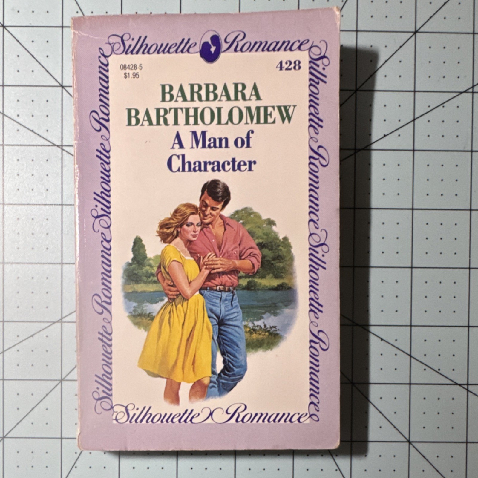 Silhouette Romance #428 A Man of Character by Barbara Bartholomew Paperback