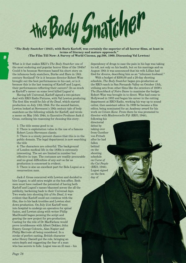 Spotlight On Horror – 408 page Softcover / A Century of horror