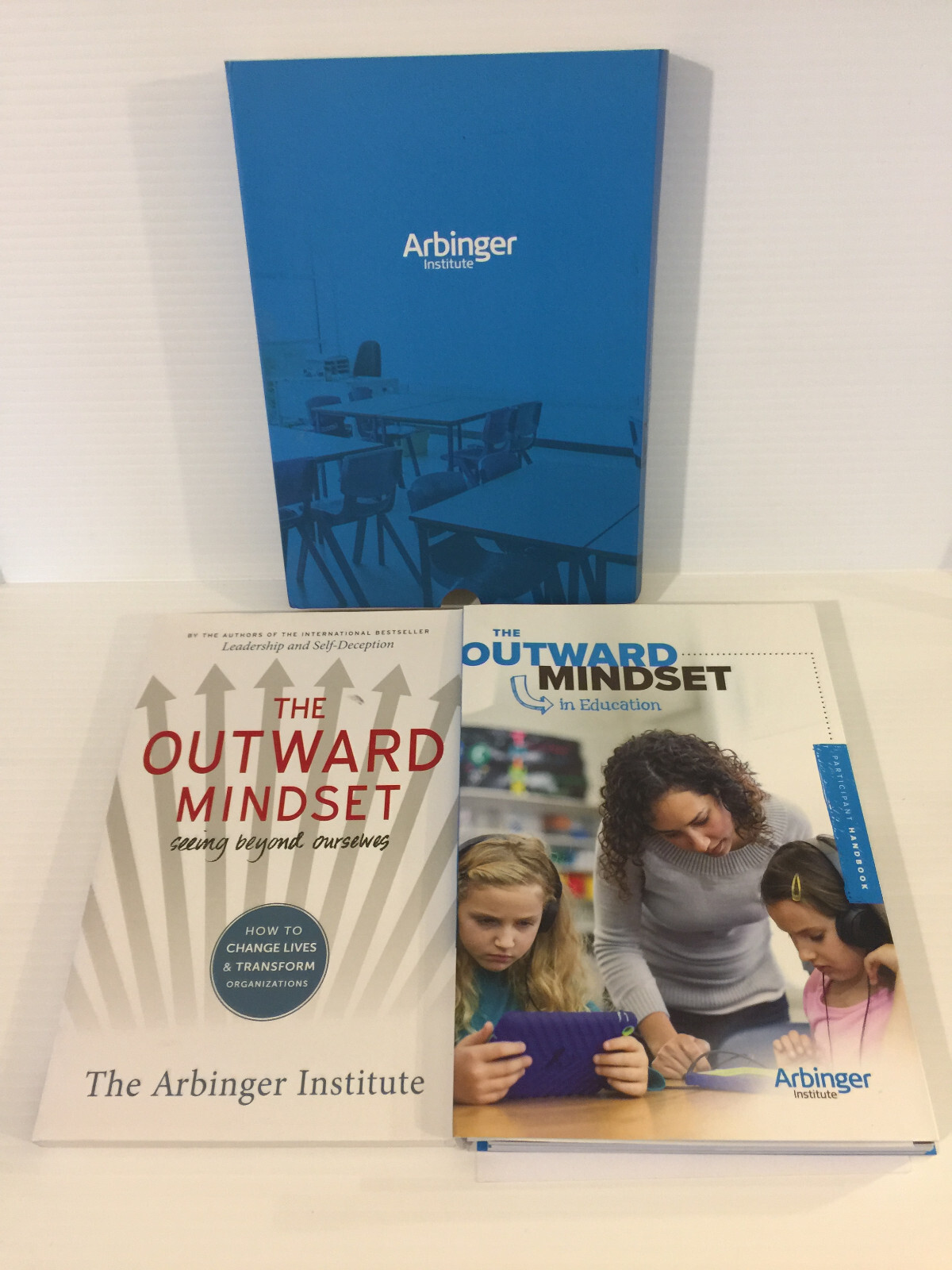 The Outward Mindset: by The Arbinger Institute both books