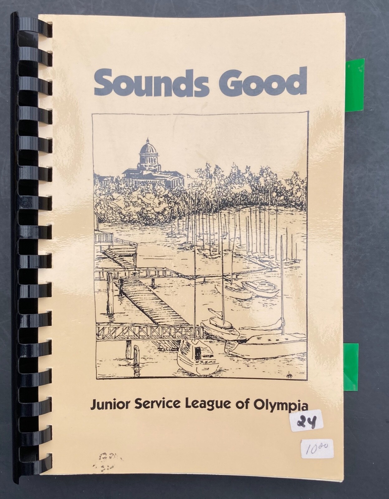 JSLO OLYMPIA COOK BOOK COCKTAILS. MIXED DRINKS. SOUNDS GOOD 242 PAGES