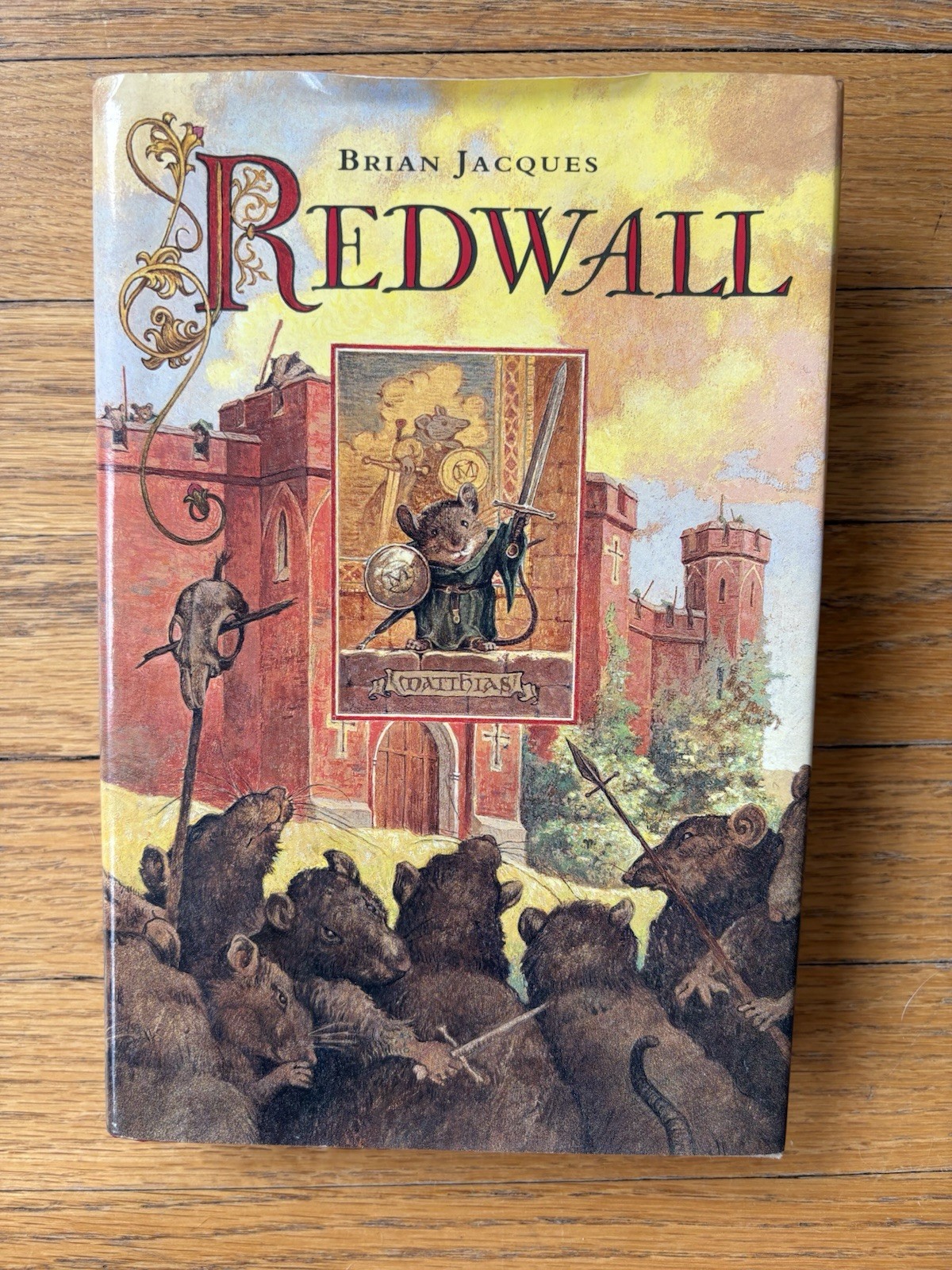Redwall by Brian Jacques – First Edition – Philomel Hardcover