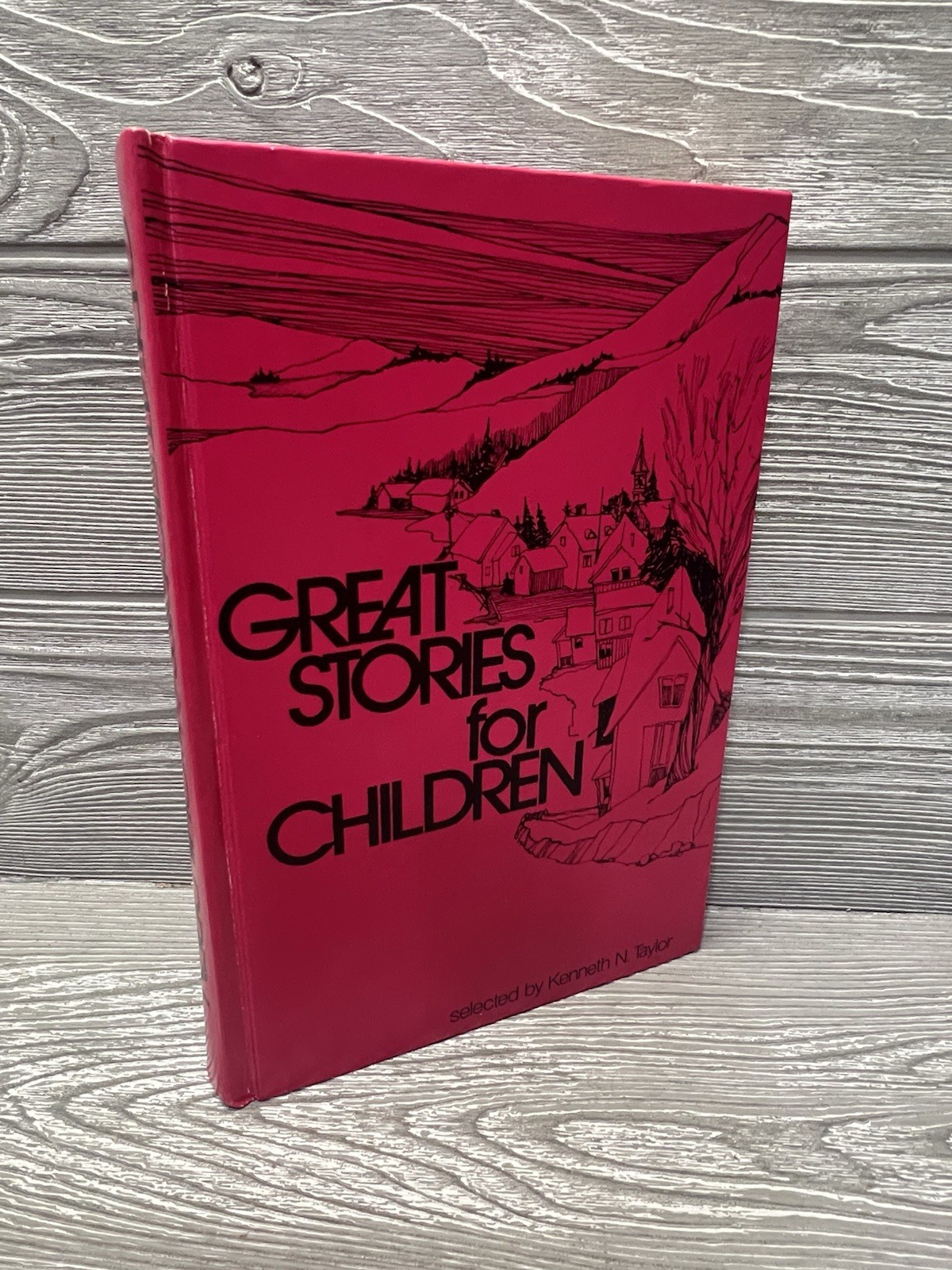 Great Stories for Children Vintage 1971 Hardcover Book 4 Tales 376 Pages