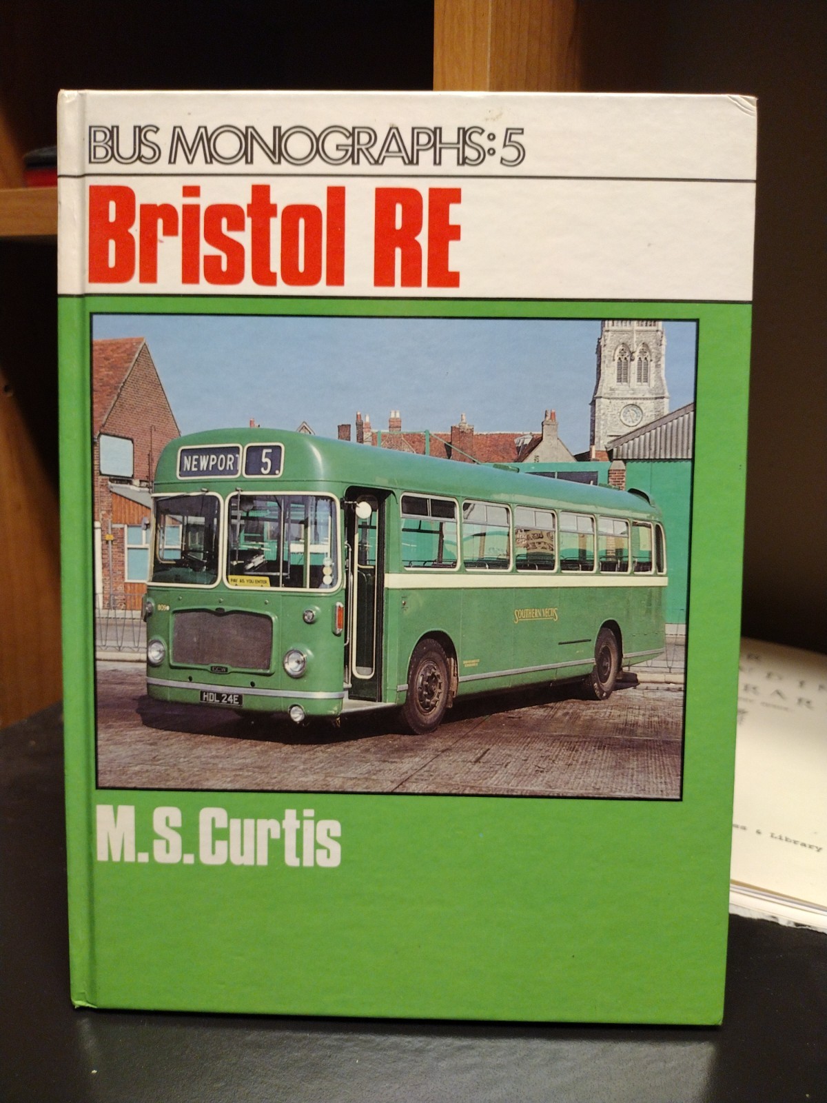 Bus Monographs 5 Bristol RE Martin S. Curtis 1987 Ian Allan Publishing