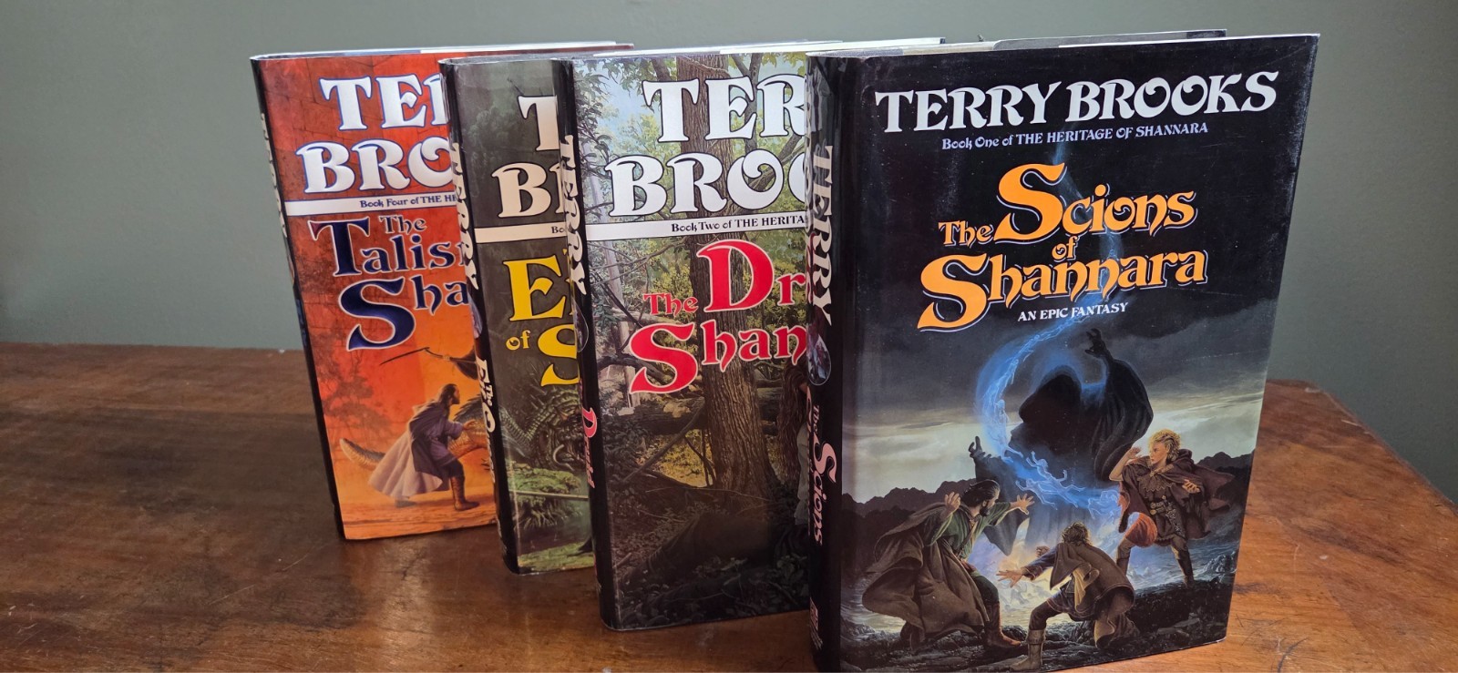The Heritage Of Shannara Book Set 1-4 Terry Brooks HC 1ST ED/ 1ST PRINT