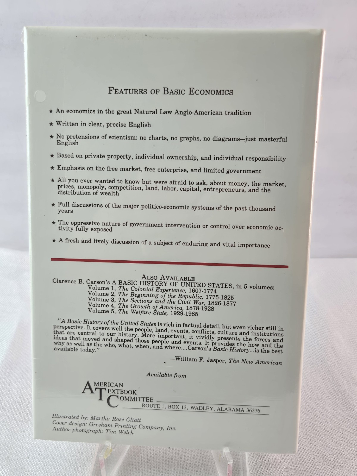 Basic Economics By Clarence B Carson New Sealed