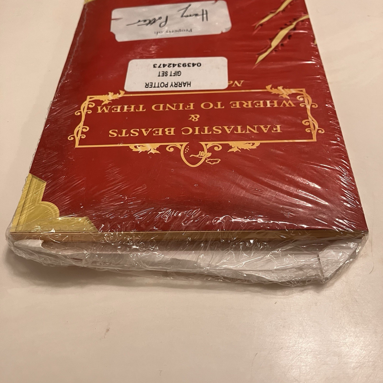 Harry Potter Scholastic Teacher Gift New Old Stock Beasts Quidditch 2 Book Set