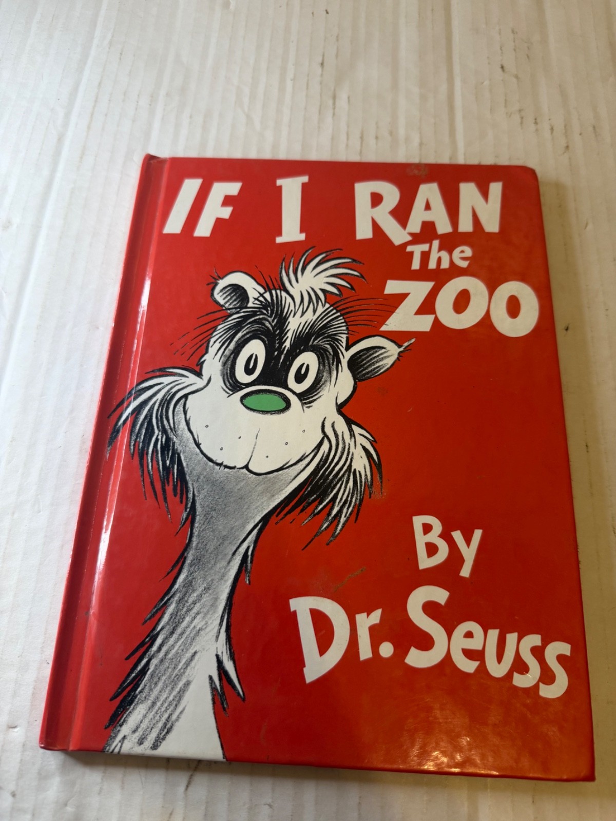 If I Ran The Zoo by Dr. Seuss – Banned – Grolier Book Club Edition Hardcover