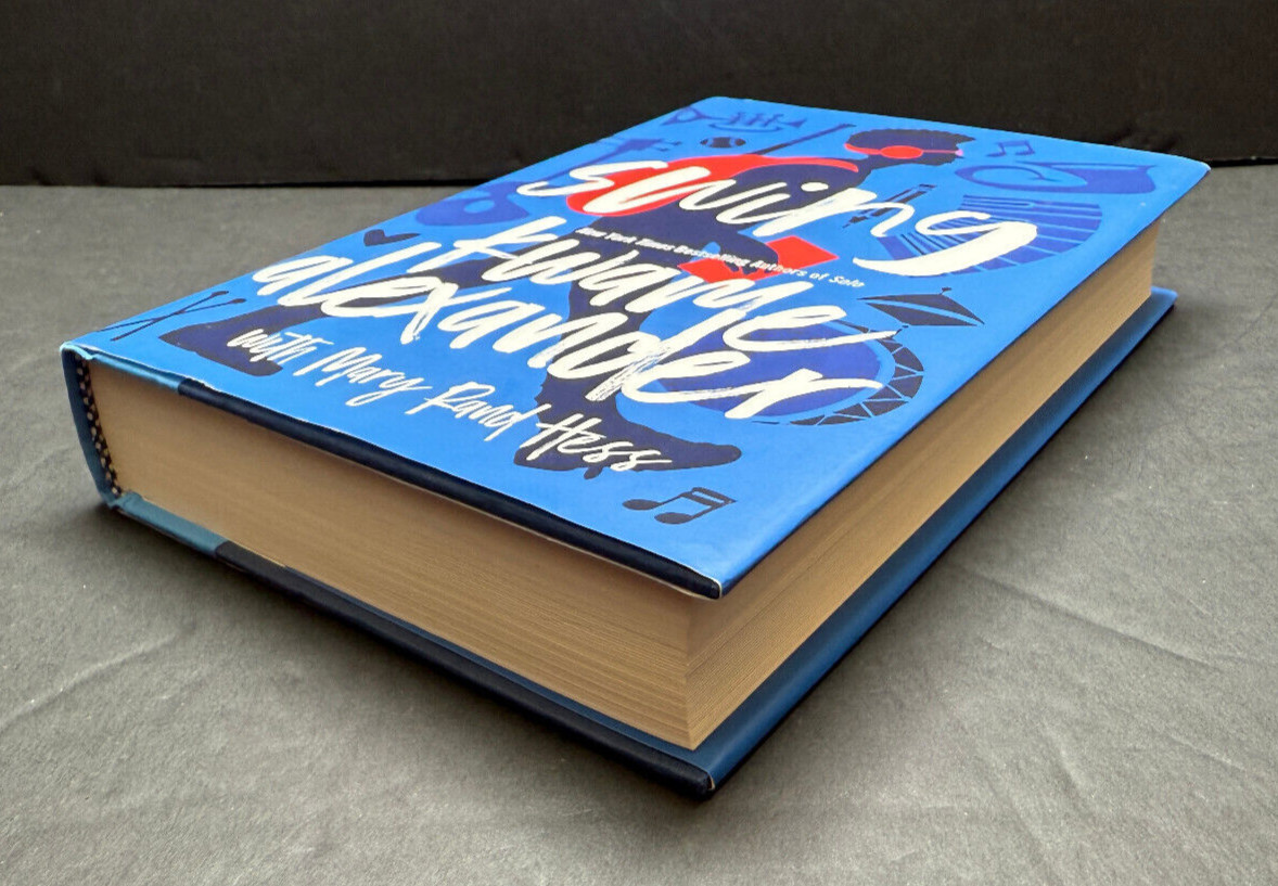 Swing by Kwame Alexander SIGNED 1st Edition HCDJ 2018 with Mary Rand Hess