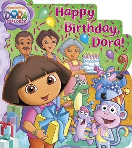 Happy Birthday, Dora (Dora the Explorer (Simon Spotlight)) – Board book – GOOD